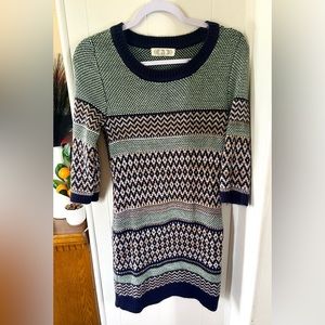 Pink Rose | Sweater Dress | Size S